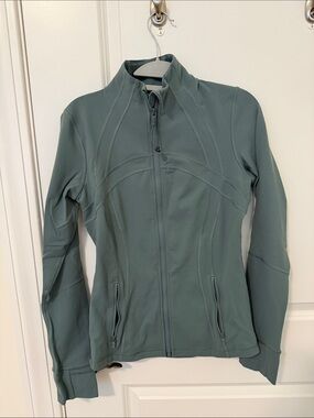 lululemon athletica Light Green Full-Zip Utility Jacket